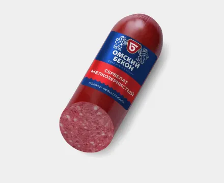 Колбаса полукопчёная «Сервелат Мелкозернистый», 280 г